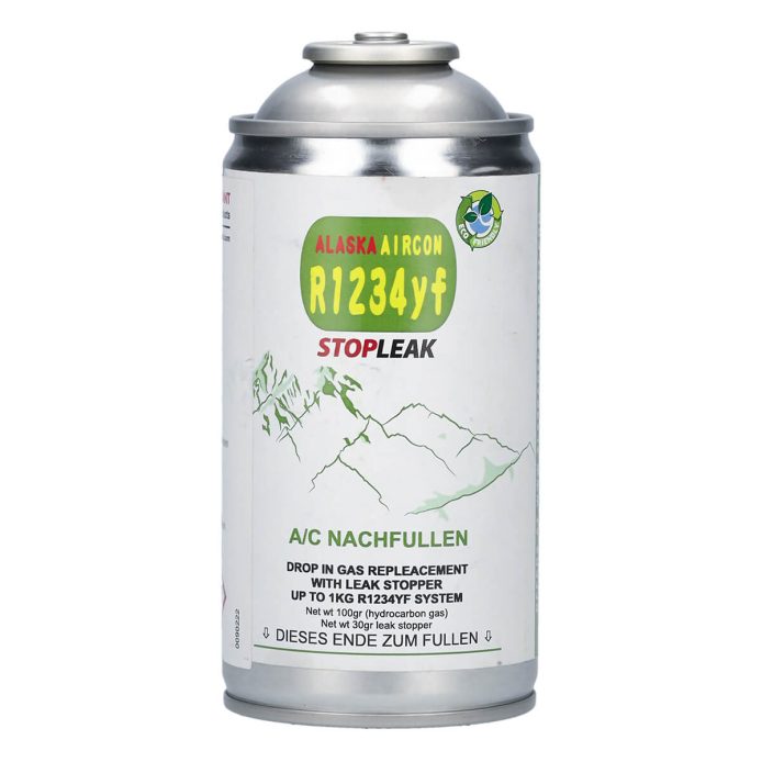 Botella selladora para sistemas R1234yf