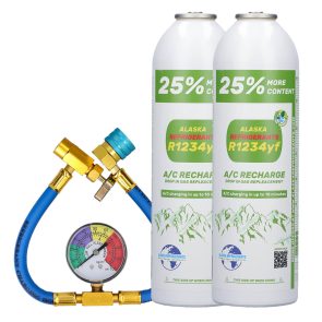 Kit doble 25% - refrigerante R1234yf, tubo y manómetro