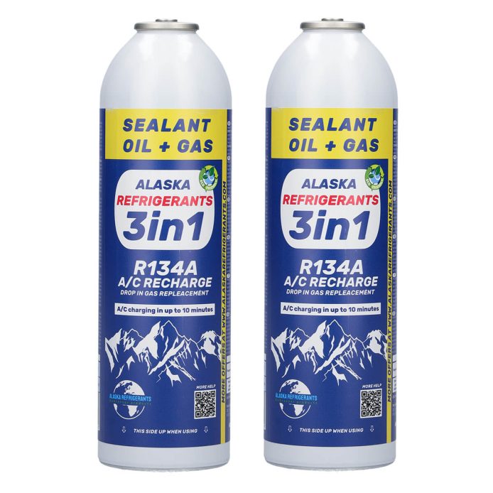 2 x 3en1 HC 134a (gas de sustitución R134)